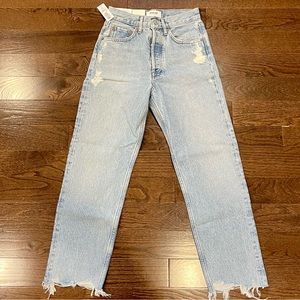AGOLDE ‘90s Crop Jean - Size 22, Nerve